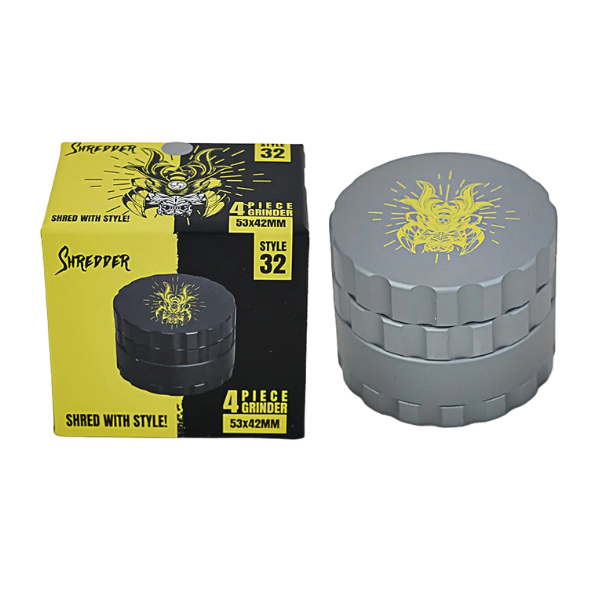 Shredder Style 32 4pc Grinder / Assorted